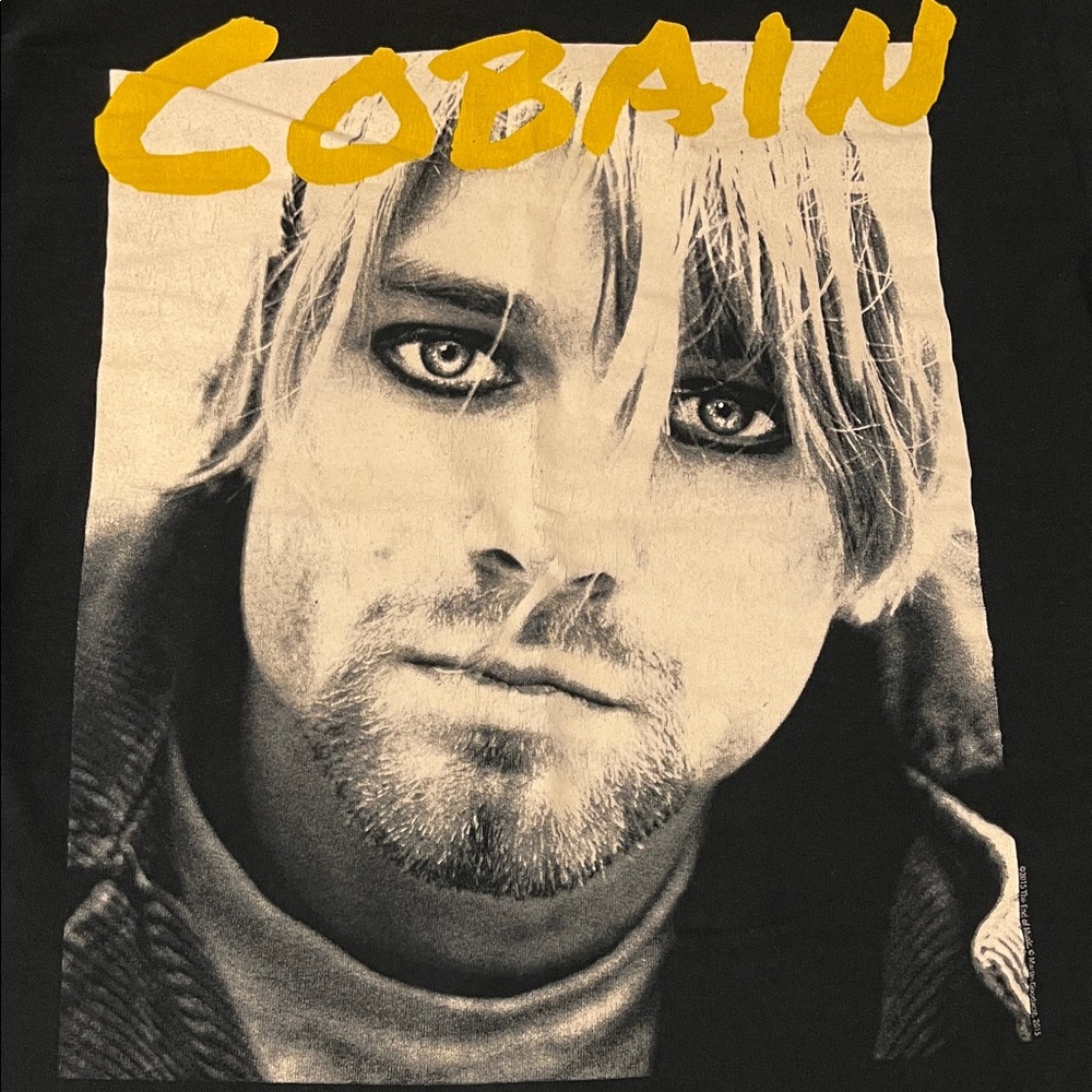 Kurt Cobain Graphic T-Shirt